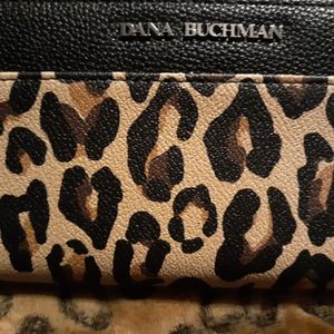 Dana Buchman leopard print wallet